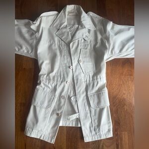 Balenciaga Paris beige trench jacket